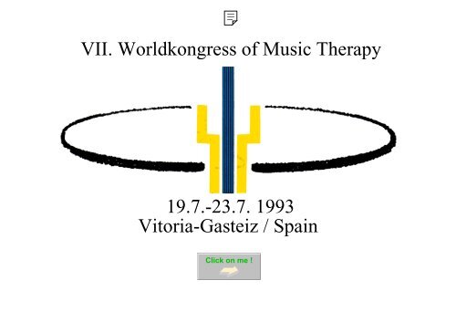 23.7. 1993 Vitoria-Gasteiz / Spain - World Federation of Music Therapy