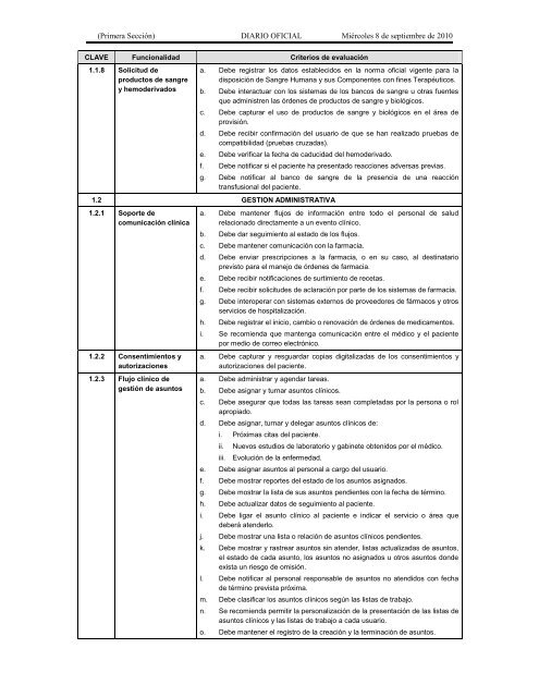 Nom-024-Ssa3-2010 sistemasece