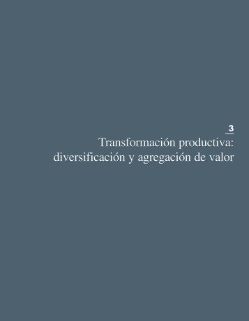 Transformación productiva: diversificación y agregación de ... - CAF