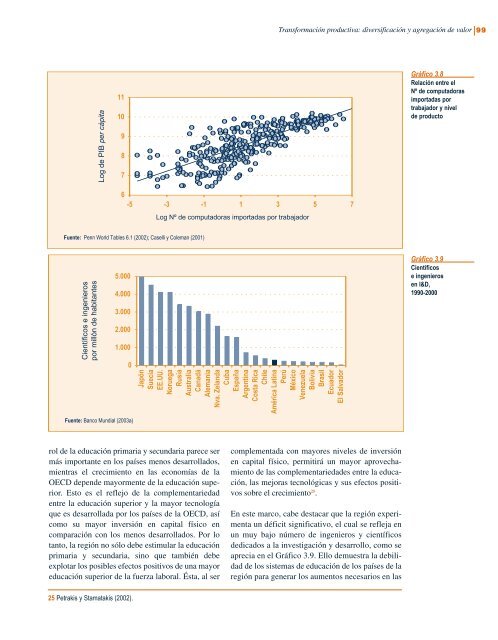 Transformación productiva: diversificación y agregación de ... - CAF