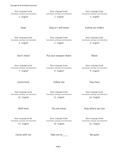Pashto AF Basic Language Guide The Wounded Artist Project