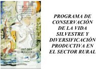 programa de conservación de la vida silvestre y diversificación ...