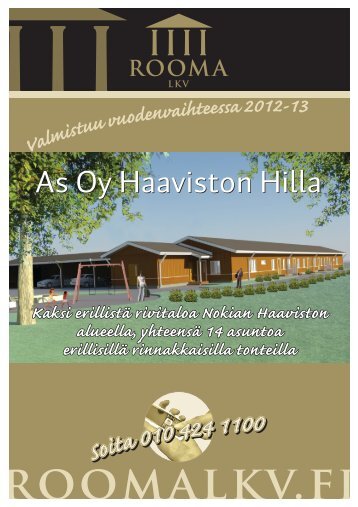 As Oy Haaviston Hilla A4 12 s - Lapis Rakennus Oy