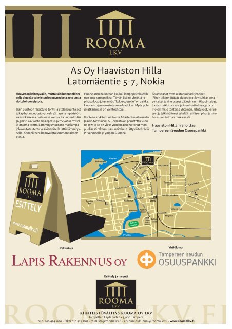 As Oy Haaviston Hilla A4 12 s - Lapis Rakennus Oy