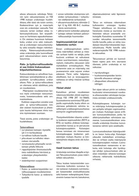 Toimivat Katot 2007 (pdf) - Kattoliitto