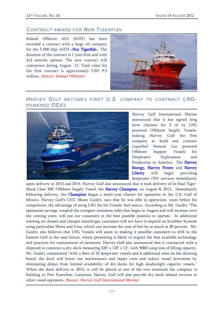 Download Newsletter 33_2012 - Towingline.com