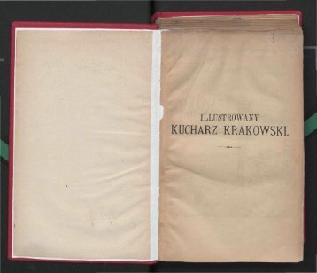 Illustrowany Kucharz krakowski - Marya Gruszecka Kraków - Chef Paul