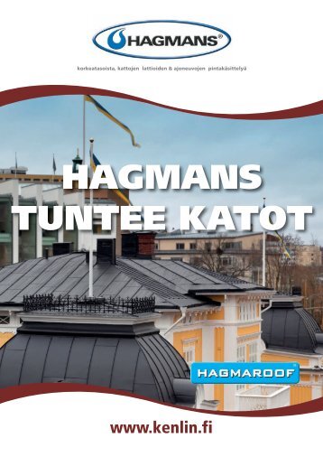 HAGMANS TUNTEE KATOT - Oy KENLIN Ab