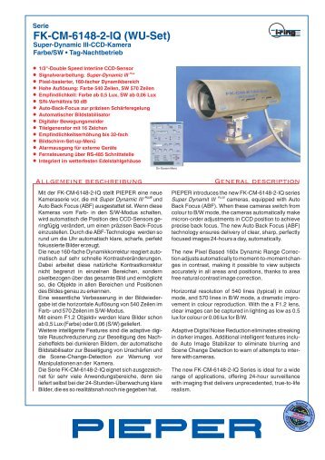 FK-CM-6148-2-IQ (WU-Set) - Pieper GMBH