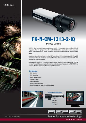 FK-N-CM-1313-2-IQ - Pieper GMBH