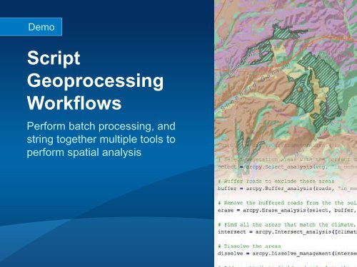 Using Python with ArcGIS