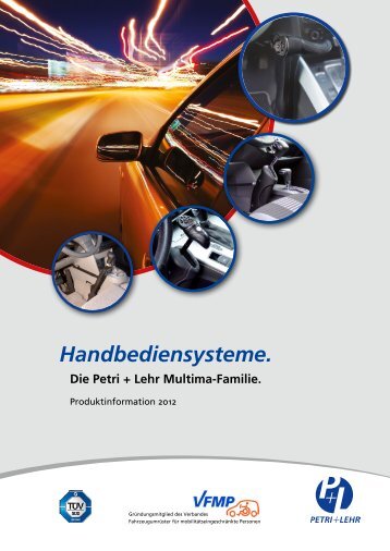 Handbediensysteme. - Petri & Lehr GmbH & Co.KG