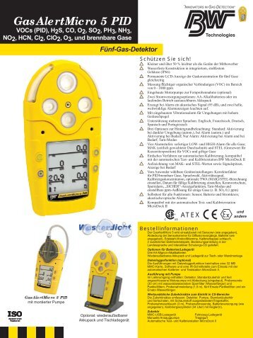 GasAlertMicro 5 PID - PM Atemschutz