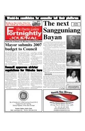 The next Sangguniang Bayan - Puerto Galera