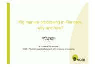 Pig manure processing in Flanders, why and how? - European Pig ...