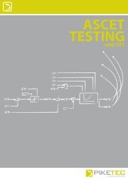 ASCET TESTInG with TPT - PikeTec