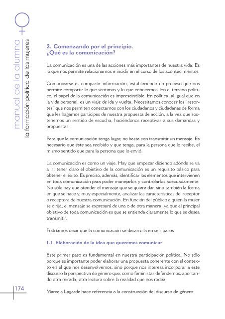 Manual de la Alumna. Guía - Educación en valores