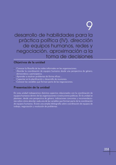 Manual de la Alumna. Guía - Educación en valores