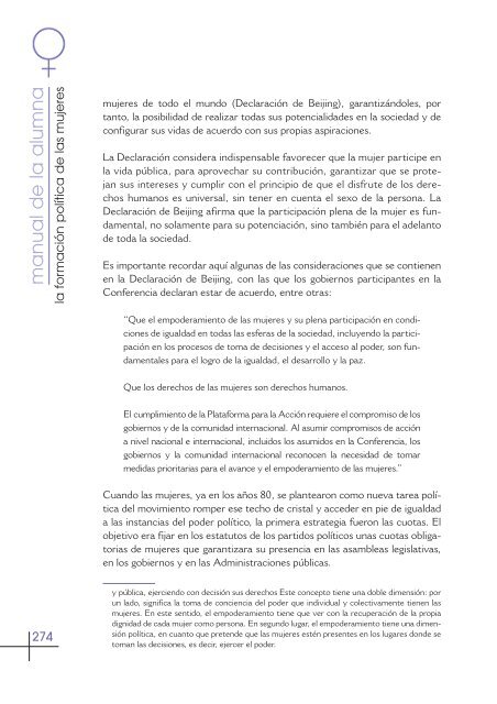 Manual de la Alumna. Guía - Educación en valores