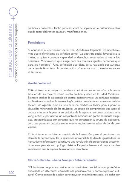 Manual de la Alumna. Guía - Educación en valores