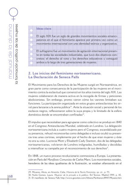 Manual de la Alumna. Guía - Educación en valores