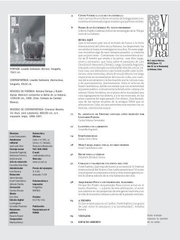 3.55 Mb - Revista Revolución y Cultura