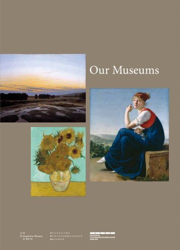 museum brochure - Pinakothek der Moderne