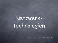 Christian Bockermann  - beim PING eV