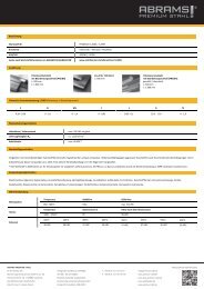 1.2085 - Abrams Premium Stahl