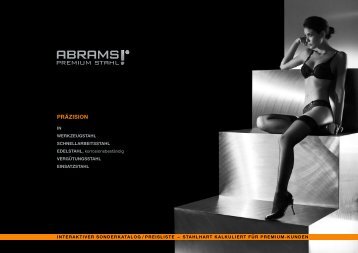 Preisliste - Abrams Premium Stahl