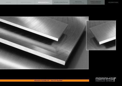 Preisliste - Abrams Premium Stahl