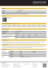 HSS PM 4 - Abrams Premium Stahl