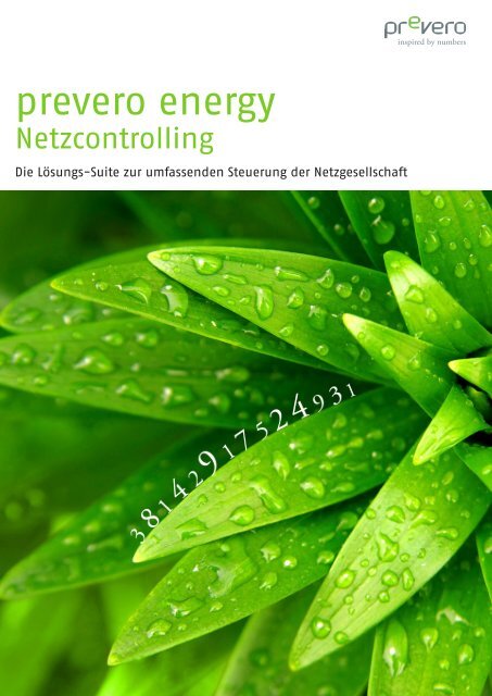 Produktbroschüre Netzcontrolling - Prevero