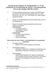 Erweiterung der Zeugnisse der Jahrgangsstufen 11-13 ... - Adolfinum