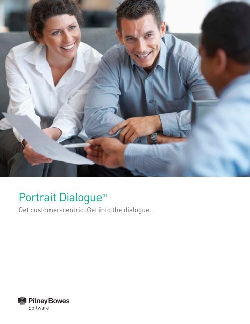 Portrait Dialogue brochure - Pitney Bowes
