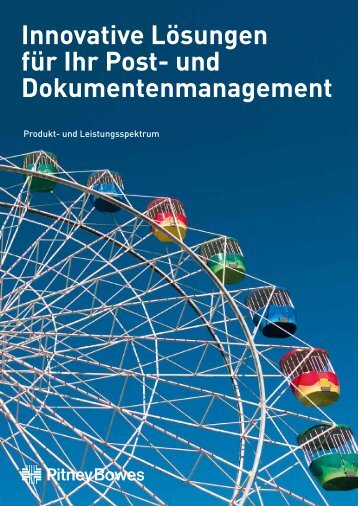Unternehmens-Portfolio - Pitney Bowes Deutschland GmbH