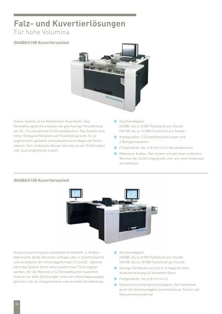 Unternehmens-Portfolio - Pitney Bowes Deutschland GmbH