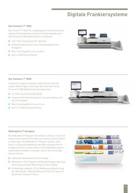 Unternehmens-Portfolio - Pitney Bowes Deutschland GmbH