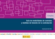Guía de modalidades de contratos - Servicio Público de Empleo ...