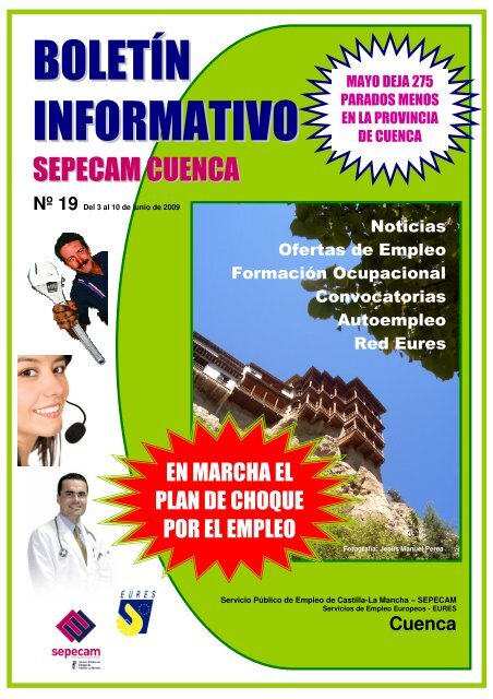 BOLETÍN INFORMATIVO - Empleo y Formación - Junta de ...