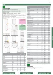 Alles aus einer Hand Schnell & zuverlässig 40.000 Produkte sigel