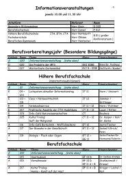 Berufsvorbereitungsjahr (Besondere ... - Adolf-Reichwein-Schule