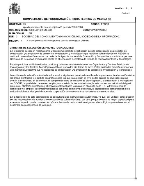 CDP del País Vasco. Último complemento vigente (pdf - Dirección ...