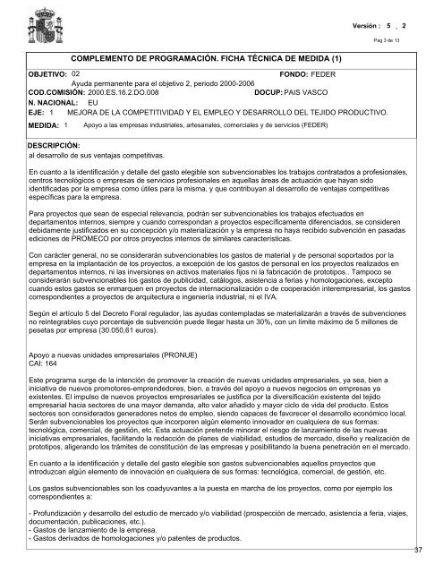 CDP del País Vasco. Último complemento vigente (pdf - Dirección ...