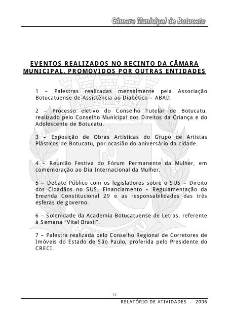 Vereador LUIZ CARLOS RUBIO - Câmara Municipal de Botucatu ...