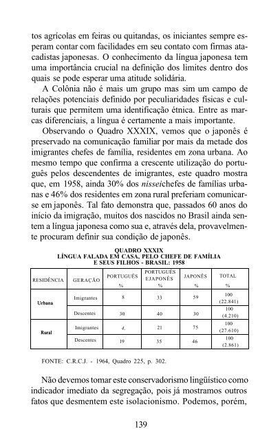 Estrutura Familiar e Mobilidade Social - Estudo do