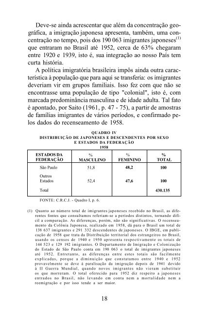 Estrutura Familiar e Mobilidade Social - Estudo do