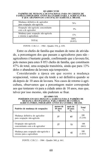 Estrutura Familiar e Mobilidade Social - Estudo do