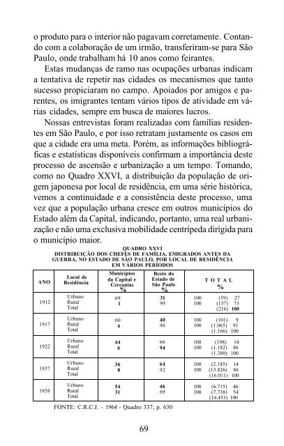 Estrutura Familiar e Mobilidade Social - Estudo do