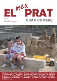 3. Editorial | 7. En portada | 8. Feria Medieval | 10 ... - El meu Prat